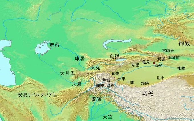 嚈哒人(hephthalite)是古代生活在欧亚大陆的游牧民族.