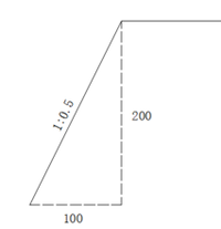 知道长度和高程怎么算坡率