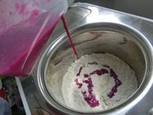 火龙果水果面条