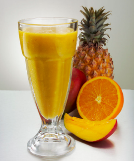 橘子菠萝芒果汁
