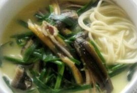 黄鳝鱼汤面