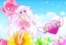 可爱拇指花精灵