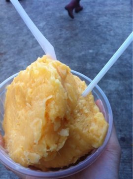 第一市场老地方海南特色水果炒冰第一家