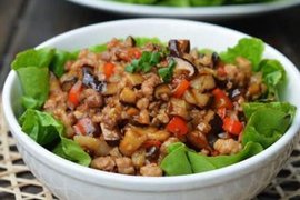 咸蛋肉碎炒翠玉瓜