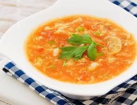 蘑菇番茄面疙瘩汤