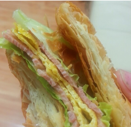 培根蛋法风烧饼