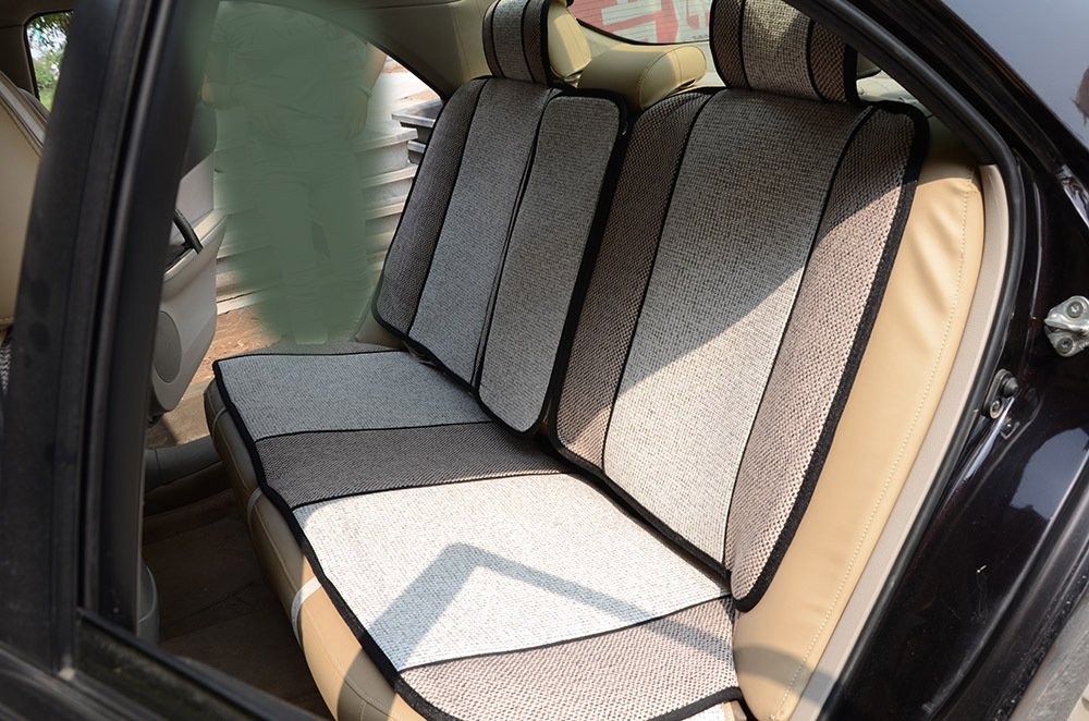 汽车座套四季通用 四季通用冰丝汽车坐垫,三联