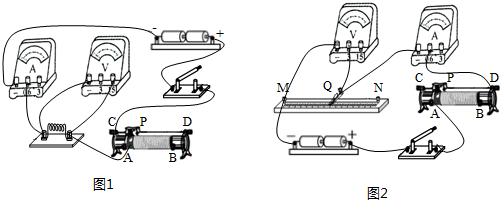 如图1所示是探究电流与电压、电阻关系的实
