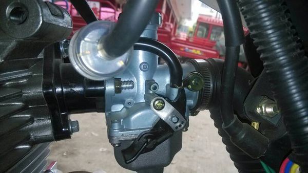 就这个摩托车,风门有什么用,正常行驶打到什么