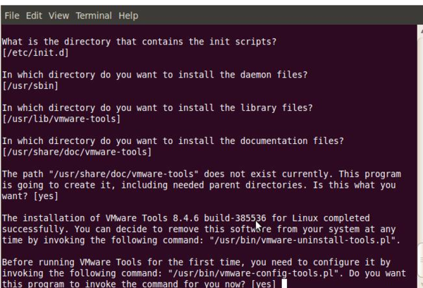 vmware下ubuntu Linux无法看到和Windos的共享