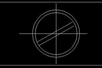 cad 圆中有两条斜杠表示什么?_360问答