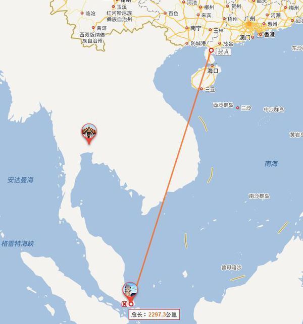 新加坡到湛江有多少公里_360问答