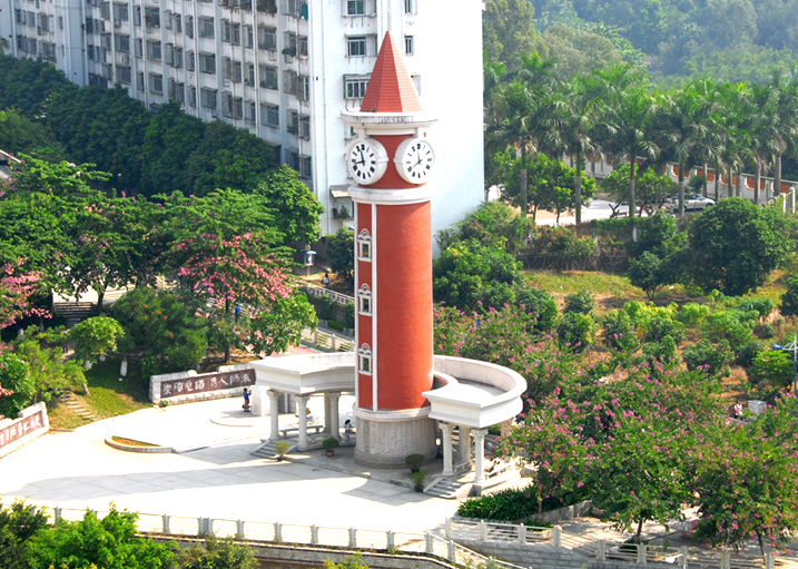 岭南师范学院手绘地图