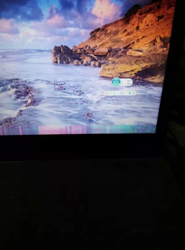 联想笔记本屏幕下面有条形阴影?_360问答