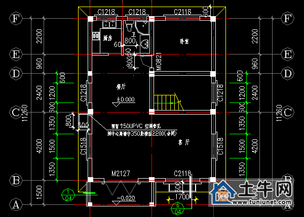 求农村自建房图纸,座西朝东8X12m,要四室厅一图纸别墅的及v农村效果图片