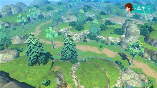 森林游戏地图高清图片
