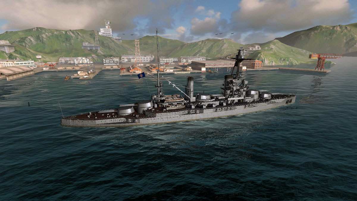 火力全开《战舰世界闪击战》诺曼底,里昂战列舰登场!