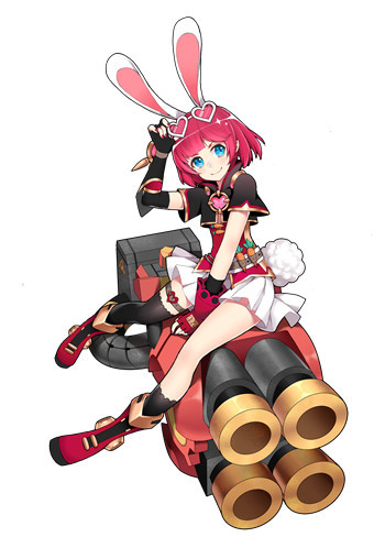 三围:求放过未成年  代表物:胡萝卜  应援色:樱桃红  武器:光核加特林