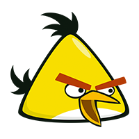 小黄鸟 愤怒的小鸟图片
